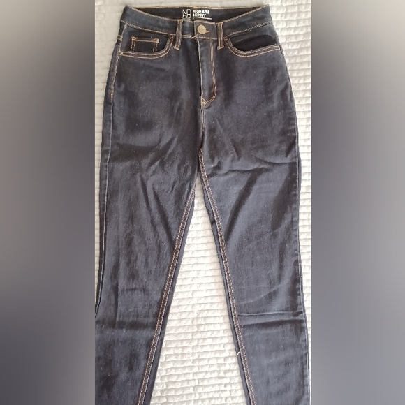 No Boundaries High Rise Skinny Dark Denim (7) jeggings - Picture 1 of 4